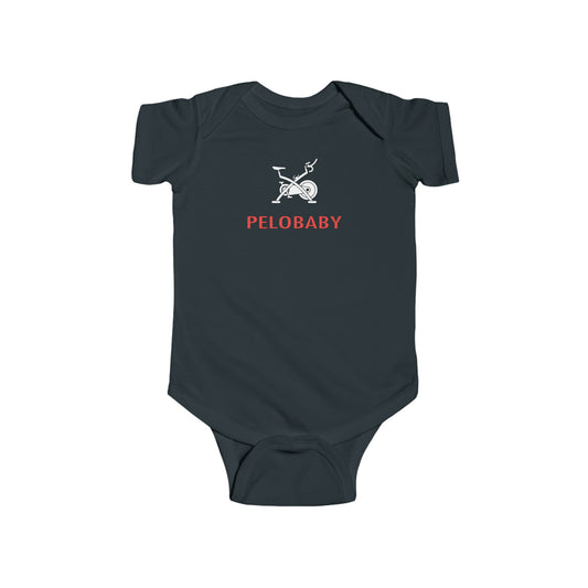 PeloBaby Infant Fine Jersey Bodysuit Black Onesie