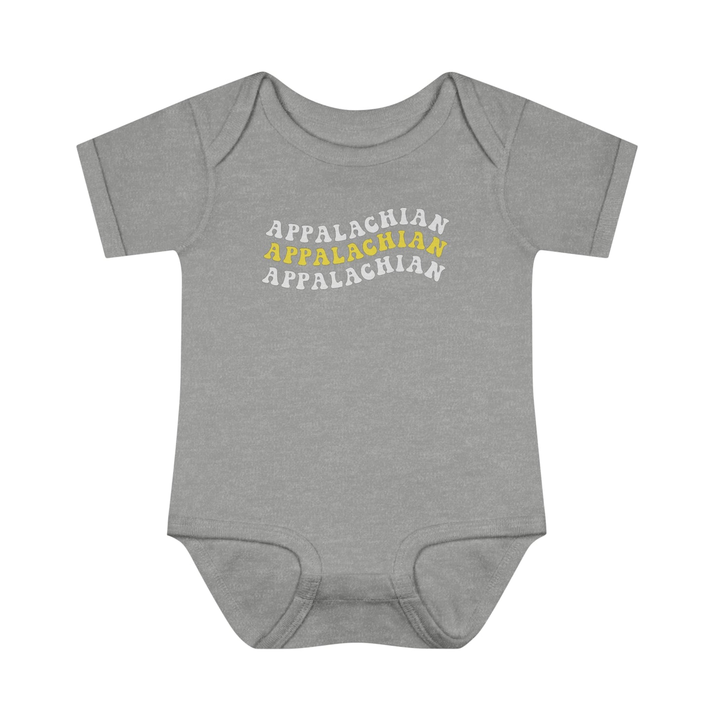 Appalachian Infant Baby Rib Bodysuit, baby gift