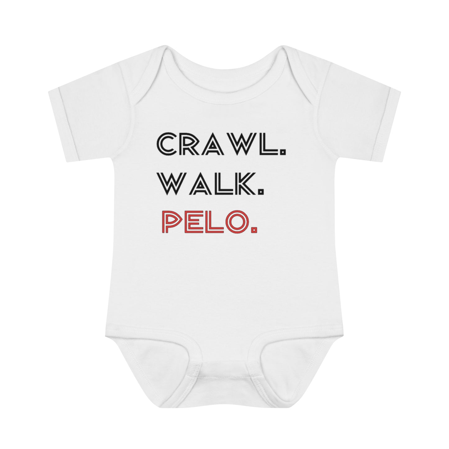 Crawl Walk Pelo Infant Baby Rib Bodysuit Onesie