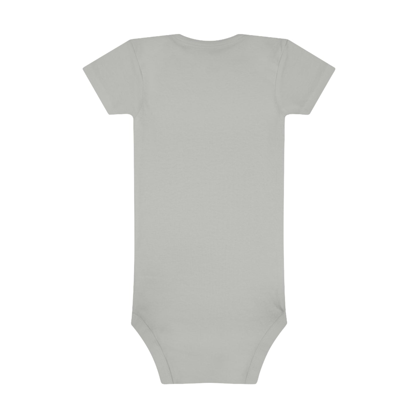 PeloBaby White Short Sleeve Baby Onesie Bodysuit