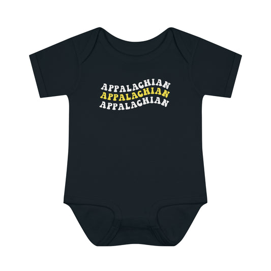 Appalachian Infant Baby Rib Bodysuit, baby gift