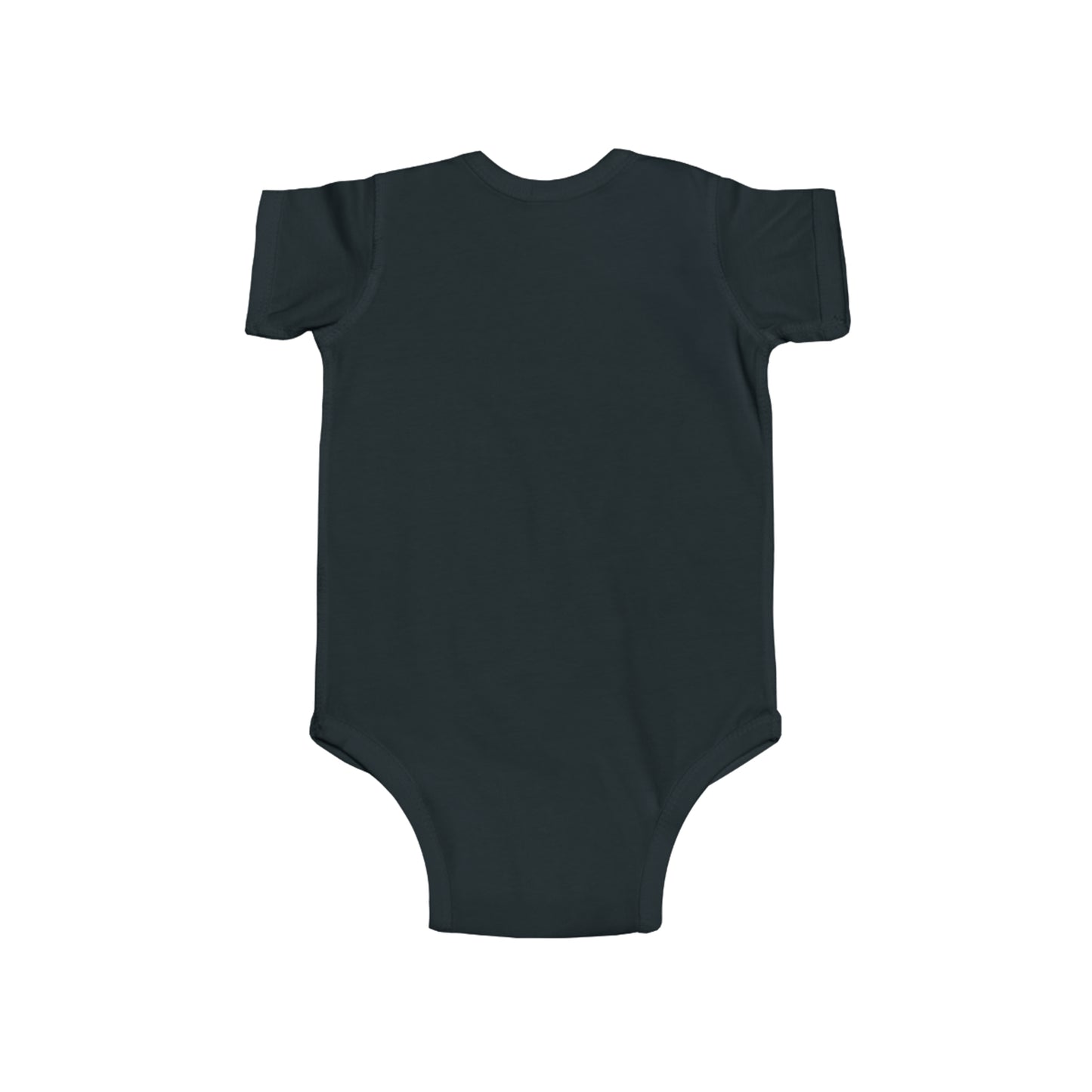 PeloBaby Infant Fine Jersey Bodysuit Black Onesie