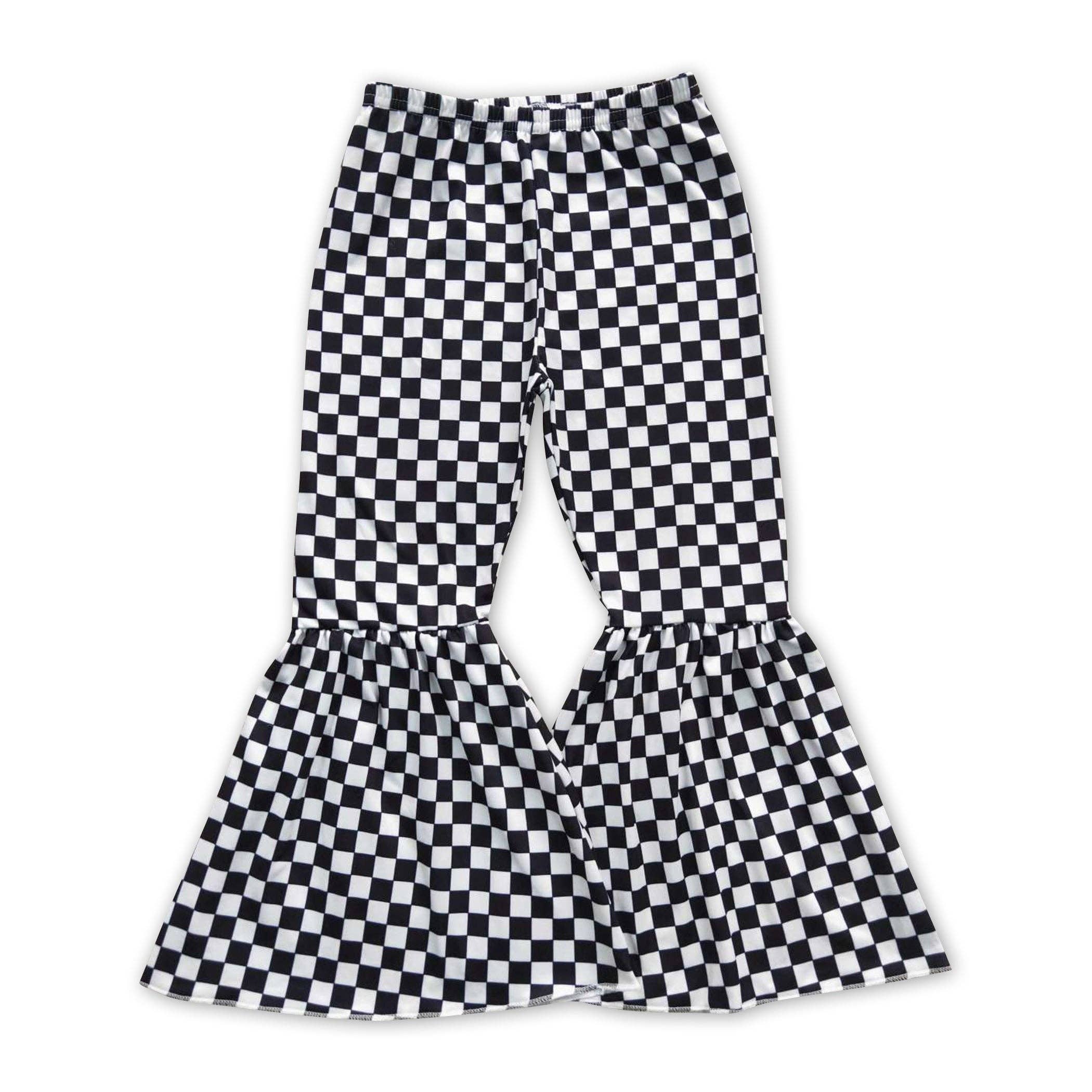 Vintage Mister Leonard Checkered Pants BELL BOTTOMS